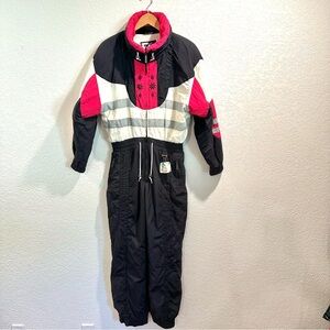 Vintage Skiwear‎ Snowsuit Jumpsuit End of Season Festivals Parties Closing Day
